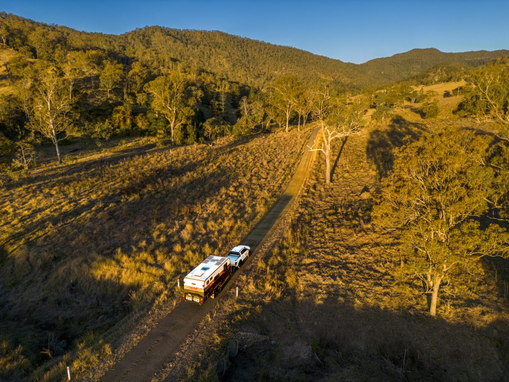 Winter caravanning